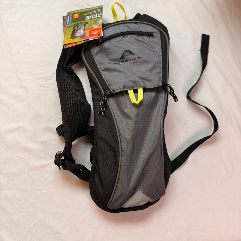 Ozark hydration pack Gray and Black Men's Bag